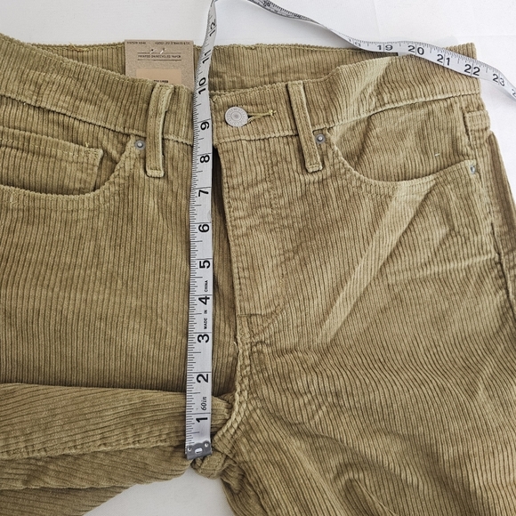Levi's Light Tan Corduroy Straight Leg Pants - Picture 10 of 13